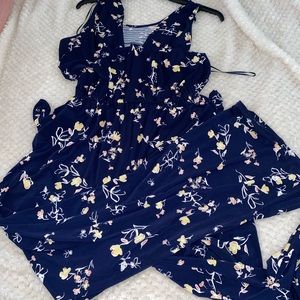 Floral Jumpsuit